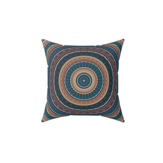 Boho Swirl Pillow